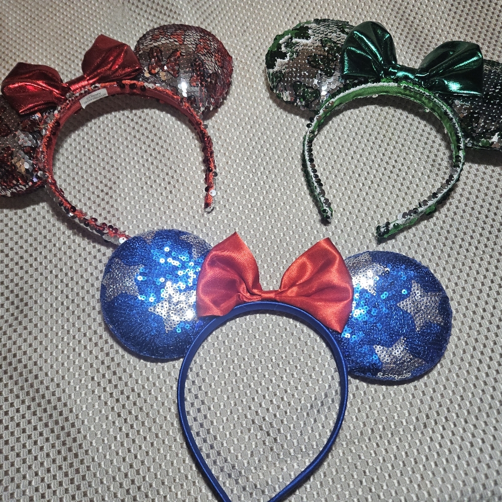 Mickey Ears Valentines St Patrick’s Day Patriotic